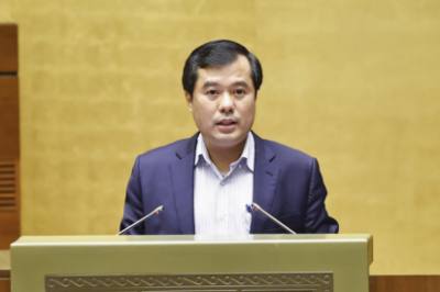 Phó Chủ nhiệm Văn phòng Quốc hội Nguyễn Mạnh Hùng phát biểu. Ảnh: Doãn Tấn - TTXVN