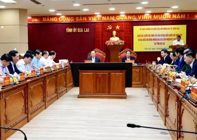 Quang cảnh buổi làm việc. Ảnh: Sỹ Thắng - TTXVN