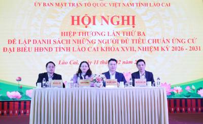 Chủ tọa hội nghị. Ảnh: Tuấn Anh - TTXVN