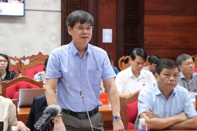 Các đại biểu nêu ý kiến tại cuộc họp. Ảnh: Nguyên Dung – TTXVN