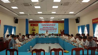 Quang cảnh buổi làm việc. Ảnh: Huỳnh Sơn-TTXVN