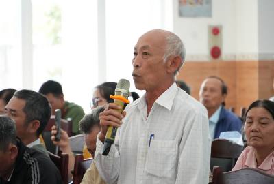 Cử tri tỉnh Đắk Lắk mong muốn ứng cử viên đại biểu Quốc hội giải quyết các vấn đề từ thực tiễn. Ảnh: Tuấn Anh – TTXVN