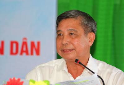 Ông Đồng Văn Thanh, Phó Bí thư Thường trực Thành ủy, Chủ tịch HĐND thành phố Cần Thơ, ứng cử viên Hội đồng nhân dân thành phố nhiệm kỳ 2026 – 2031, phát biểu. Ảnh: Duy Khương – TTXVN