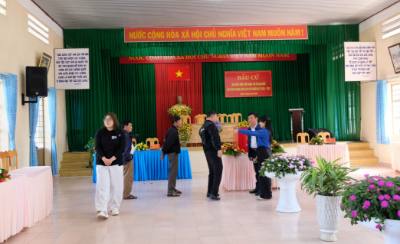 Đến ngày 12/3/2026, tất cả 22 khu vực bỏ phiếu trên địa bàn phường Lâm Viên – Đà Lạt đã hoàn thành công tác chuẩn bị, sẵn sàng cho Ngày hội bầu cử. Ảnh: Nguyễn Dũng – TTXVN 