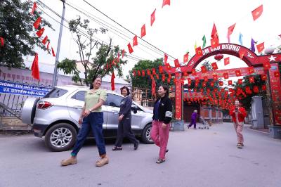 Xã Ô Diên (Hà Nội) sẵn sàng cho ngày bầu cử đại biểu Quốc hội khóa XVI và đại biểu HĐND các cấp nhiệm kỳ 2026 – 2031. Ảnh: Văn Điệp – TTXVN