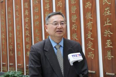 Giáo sư, Tiến sĩ Thành Hán Bình, Viện trưởng điều hành Viện Nghiên cứu khu vực và quốc gia, Giám đốc Trung tâm Nghiên cứu Việt Nam tại Đại học Công nghiệp Chiết Giang, Trung Quốc. Ảnh: Quang Hưng-PV TTXVN tại Trung Quốc