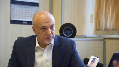 Tiến sĩ Oleg Ghermanovych Rumyntsev trả lời phỏng vấn TTXVN tại Nga. Ảnh: Trần Hải - PV TTXVN tại Nga